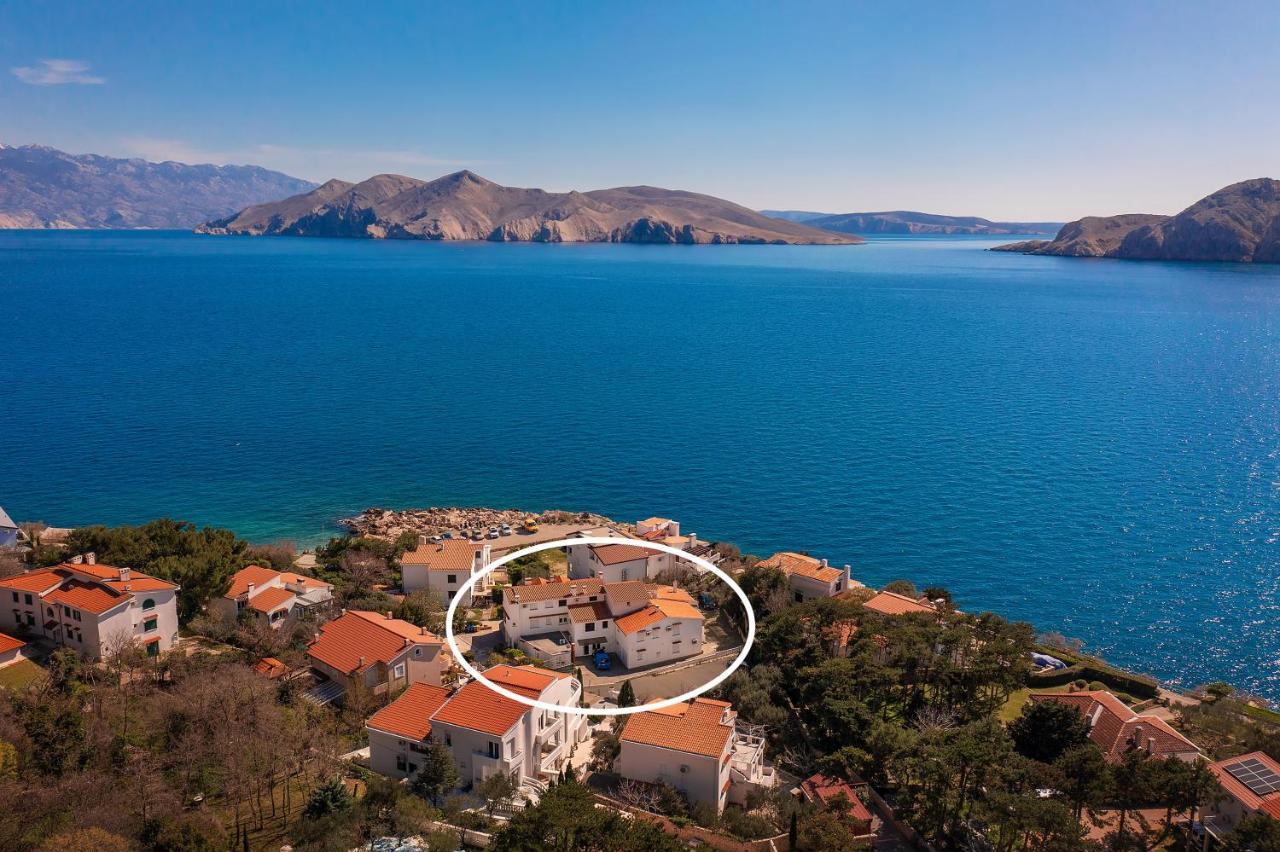 Apartments Kricin 14 Baška Eksteriør billede