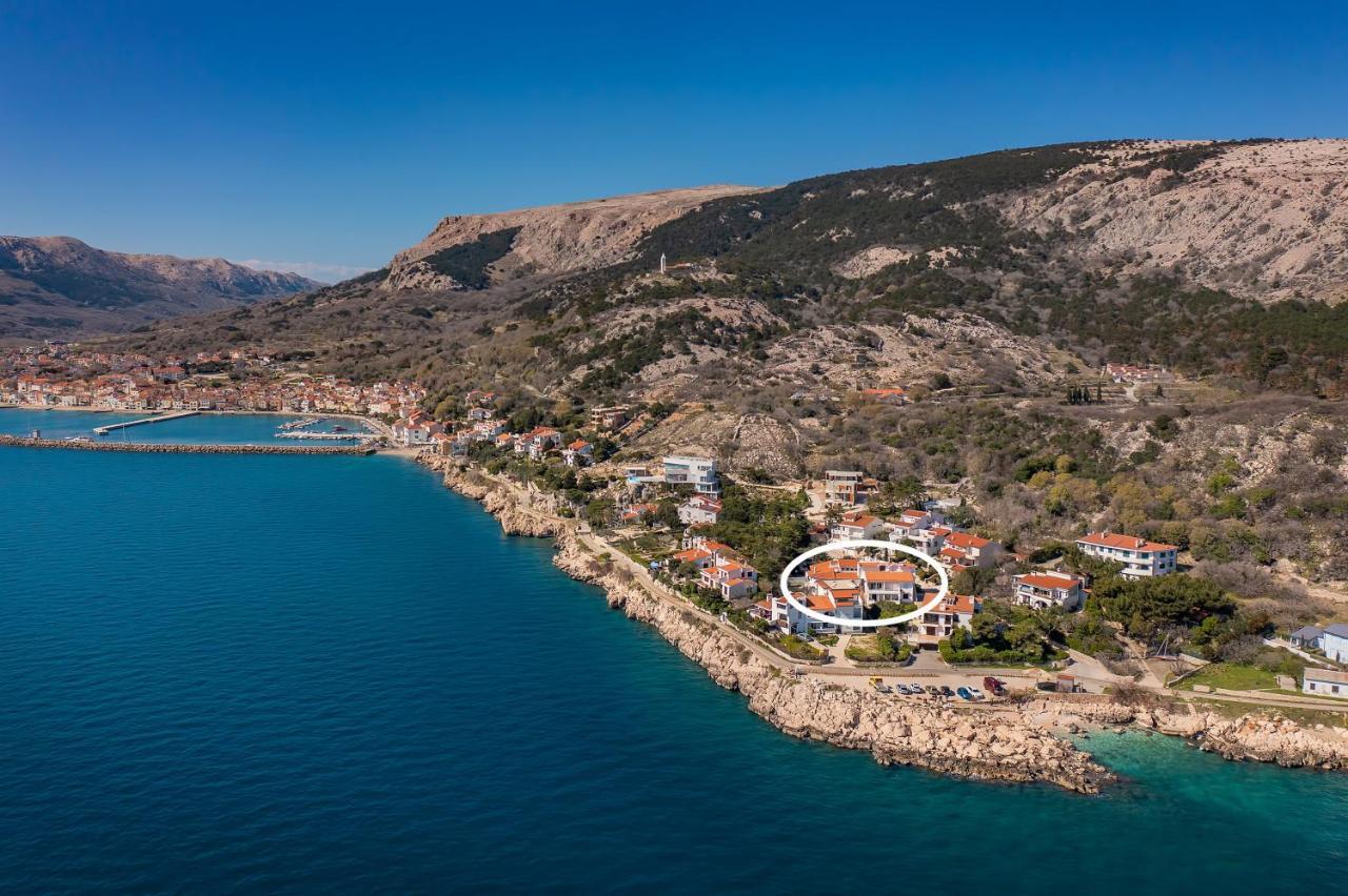 Apartments Kricin 14 Baška Eksteriør billede